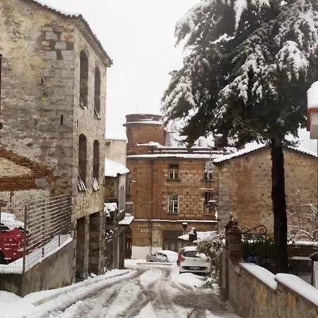 Διώροφο Πέτρινο Σπίτι Με Θέα Agiasos Classic Stone House Exterior foto